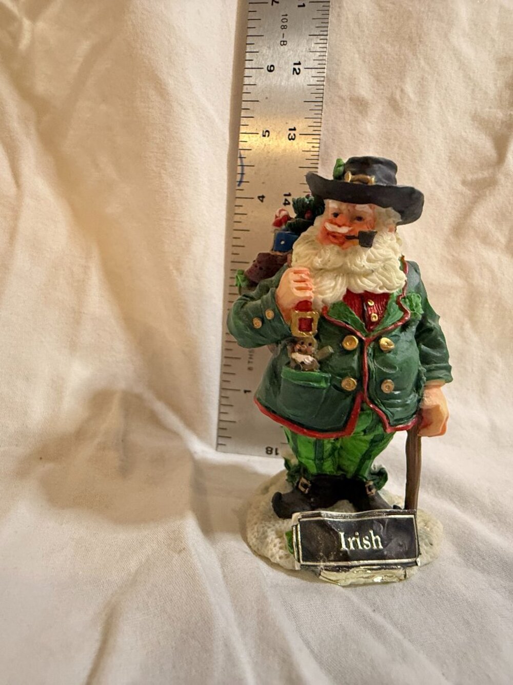 1994 Roman  Irish Santa of the World Figurine